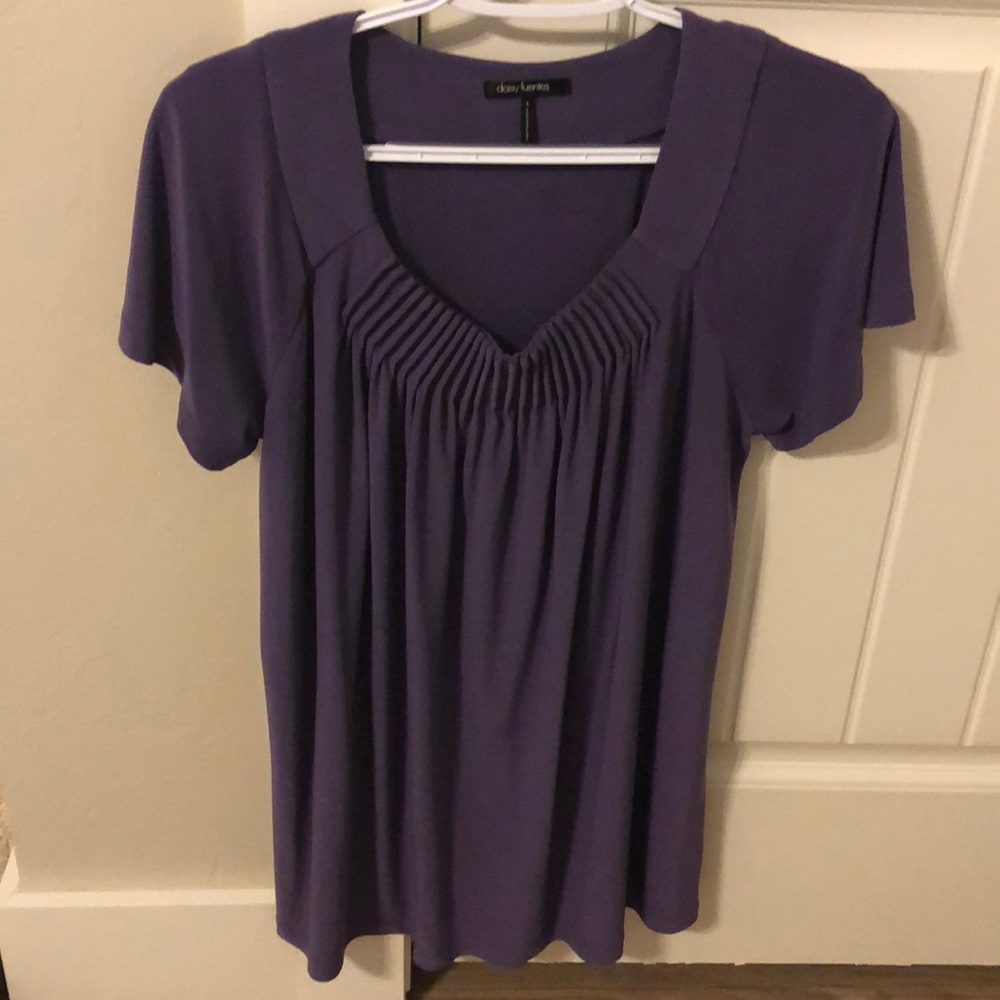 Purple blouse